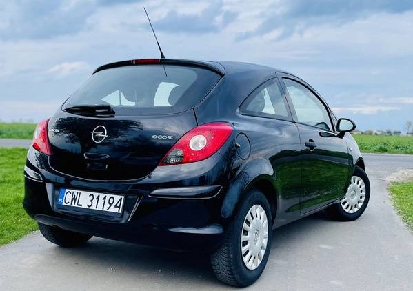 Opel Corsa cena 10900 przebieg: 177000, rok produkcji 2009 z Włocławek małe 121